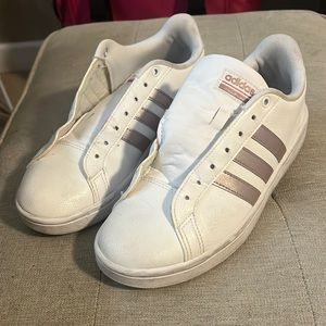 Rose gold adidas